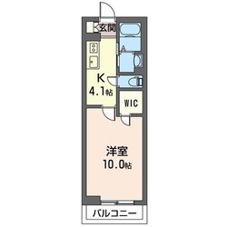 フルールⅡの物件間取画像